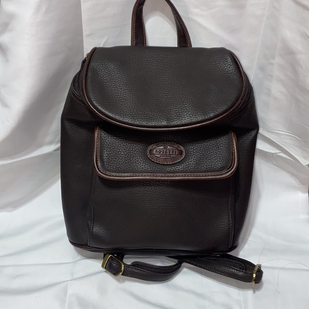 Leather Rossetti backpack